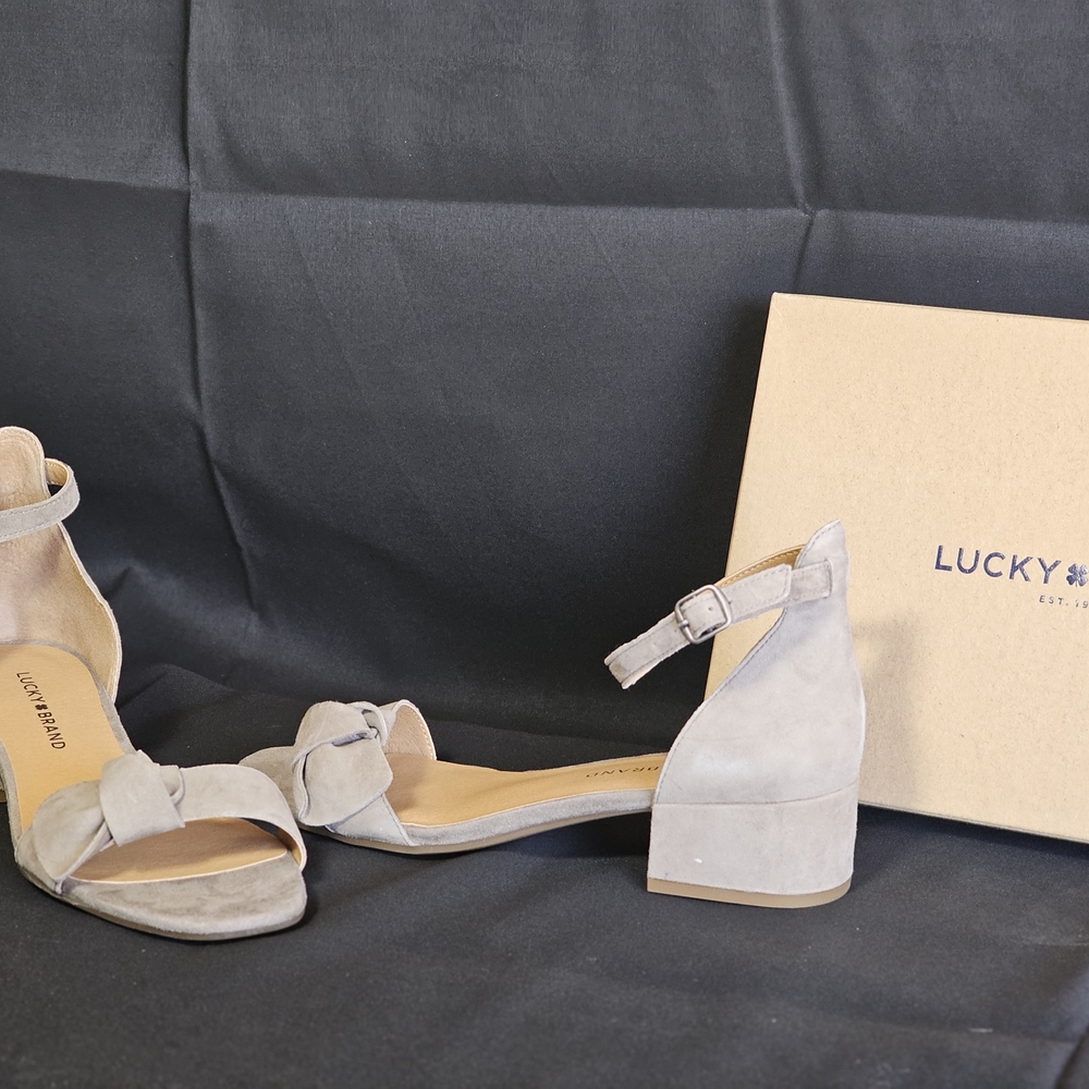 Lucky Brand Taupe Women's Heels